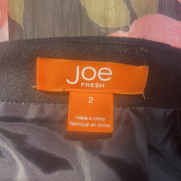 Joe Fresh Black Wool Blend Mini Skirt - Picture 3 of 4